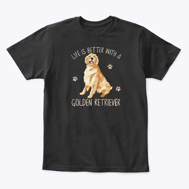 Golden Retriever T Shirt