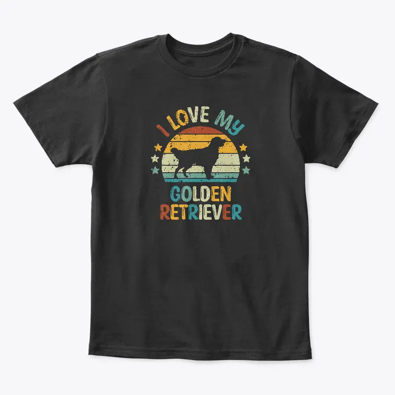 Golden Retriever T Shirt